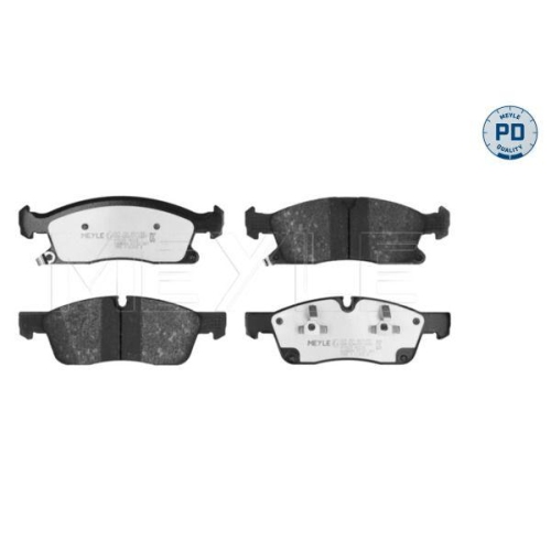 MEYLE Bremsbelagsatz, Scheibenbremse MEYLE-PD: Advanced performance and design. 025 251 9021/PD