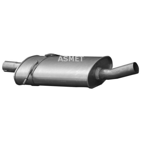 ASMET Mittelschalldämpfer