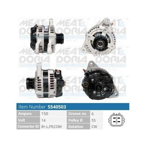 MEAT & DORIA Generator 5540503