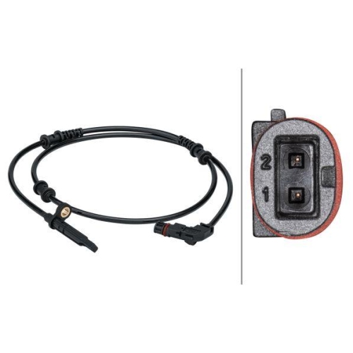 HELLA Sensor, Raddrehzahl 6PU 012 679-481