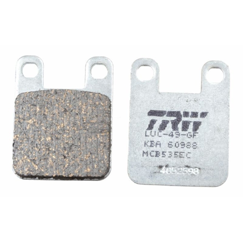 TRW Bremsbelagsatz, Scheibenbremse Organic Low Budget MCB535EC