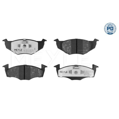MEYLE Bremsbelagsatz, Scheibenbremse MEYLE-PD: Advanced performance and design. 025 218 6619/PD
