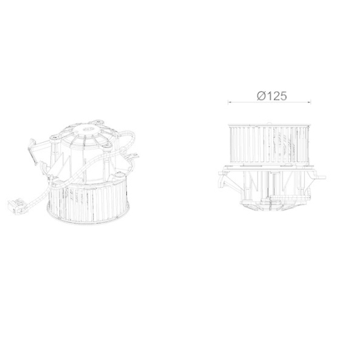 MAHLE Innenraumgebl&auml;se BEHR *** PREMIUM LINE *** AB 339 000P