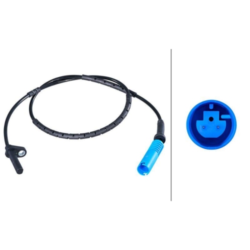 HELLA Sensor, Raddrehzahl 6PU 012 679-531