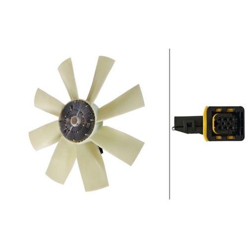 HELLA L&uuml;fter, Motork&uuml;hlung 8MV 366 438-561