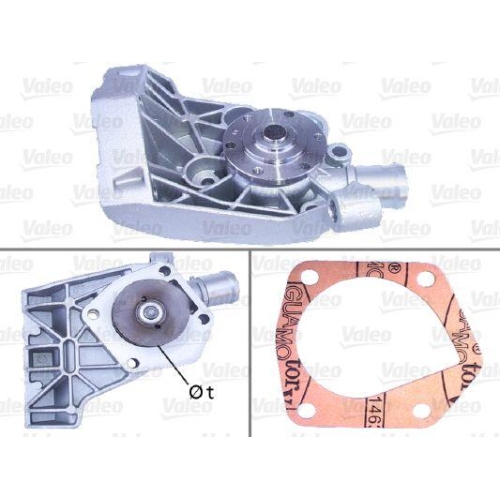 VALEO Wasserpumpe, Motork&uuml;hlung 506730