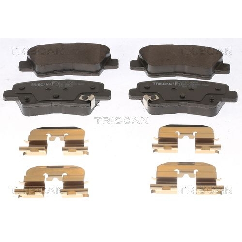 TRISCAN Bremsbelagsatz, Scheibenbremse 8110 43044