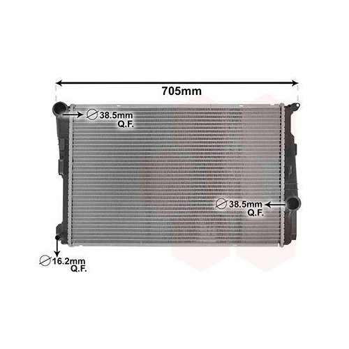 VAN WEZEL K&uuml;hler, Motork&uuml;hlung 06002546