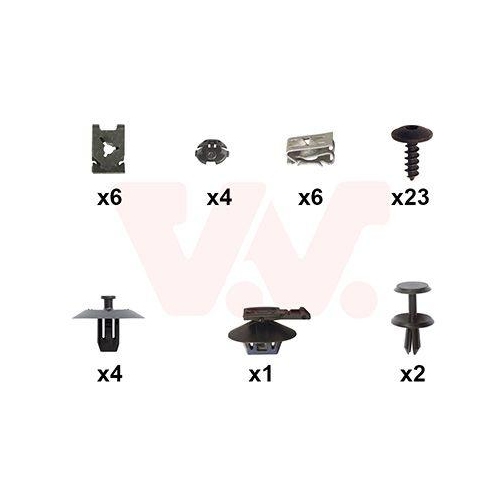 VAN WEZEL Montagesatz, Sto&szlig;f&auml;nger 0304794