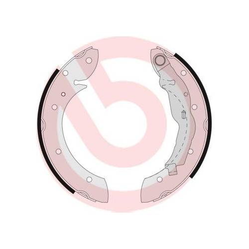 BREMBO Bremsbackensatz ESSENTIAL LINE S 68 521