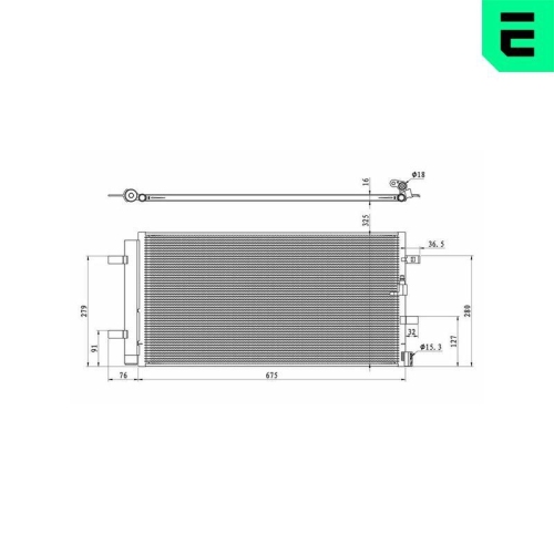 ERA Kondensator, Klimaanlage 667362