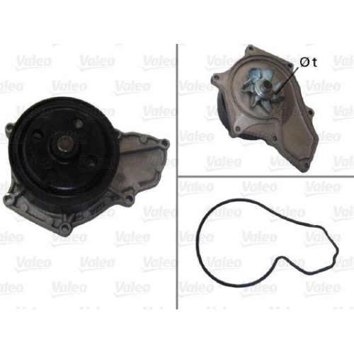 VALEO Wasserpumpe, Motork&uuml;hlung 506878