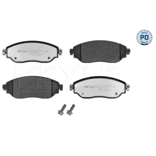 MEYLE Bremsbelagsatz, Scheibenbremse MEYLE-PD: Advanced performance and design. 025 220 8718/PD