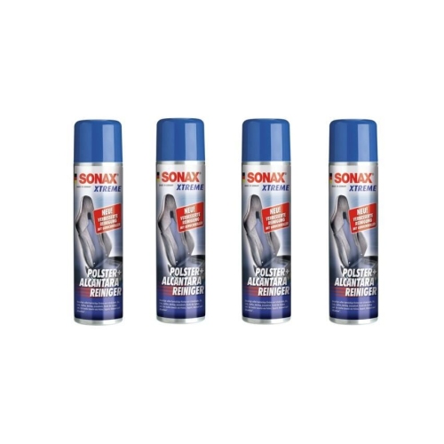 4x SONAX XTREME Polsterreniger + AlcantaraReiniger 400 ml 02063000