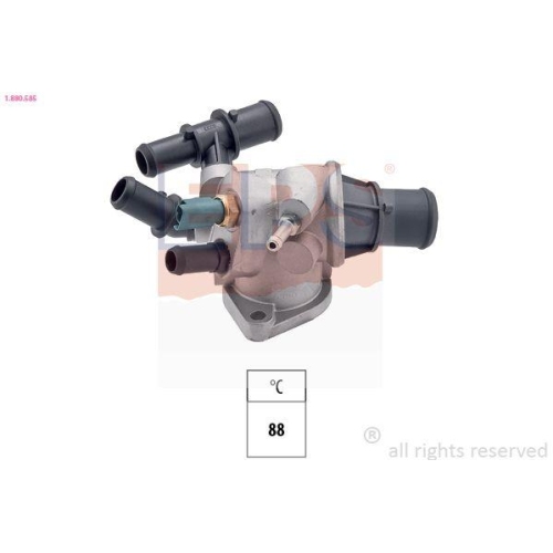 EPS Thermostat, K&uuml;hlmittel Made in Italy - OE Equivalent