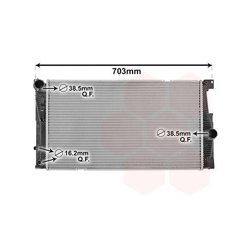 VAN WEZEL K&uuml;hler, Motork&uuml;hlung 06002549