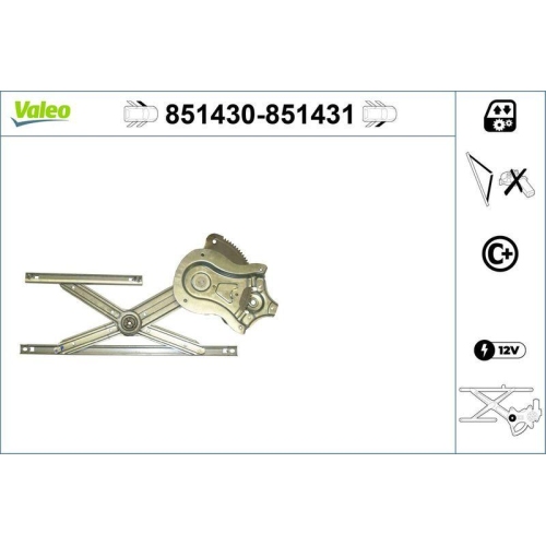 VALEO Fensterheber 851430