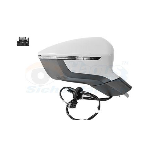 VAN WEZEL Au&szlig;enspiegel * HAGUS * 4907808