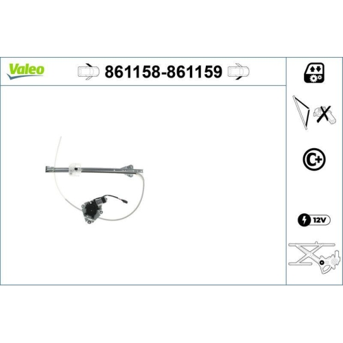 VALEO Fensterheber 861159