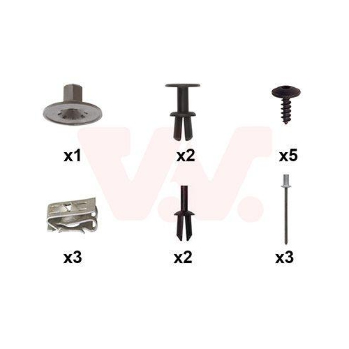 VAN WEZEL Montagesatz, Kotfl&uuml;gel 0335796