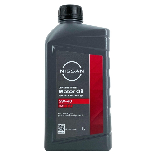 Original Nissan Motor&ouml;l Motoren&ouml;l 5W-40 A3/B4 1 Liter KE900-90032