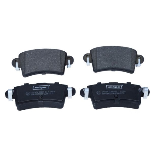 MAXGEAR Bremsbelagsatz, Scheibenbremse 19-0494