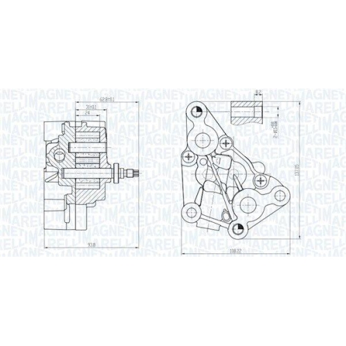 MAGNETI MARELLI &Ouml;lpumpe 351516000112