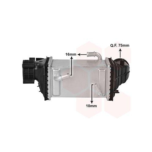 VAN WEZEL Ladeluftk&uuml;hler 03014728