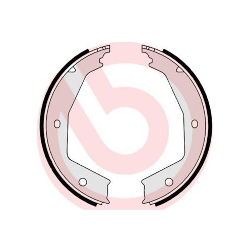 BREMBO Bremsbackensatz, Feststellbremse ESSENTIAL LINE S 23 554