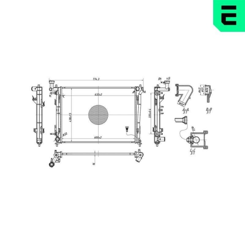 ERA K&uuml;hler, Motork&uuml;hlung 673532