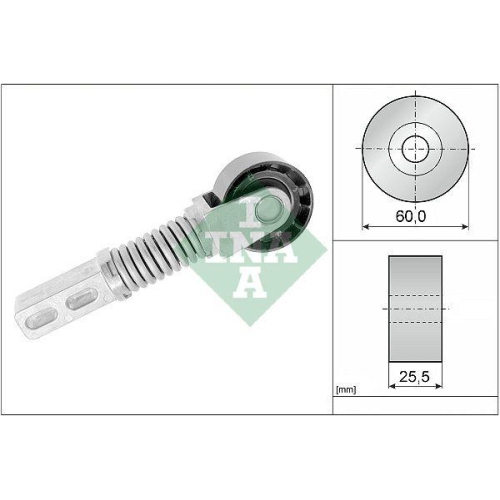 Schaeffler INA Riemenspanner, Keilrippenriemen 533 0049 20