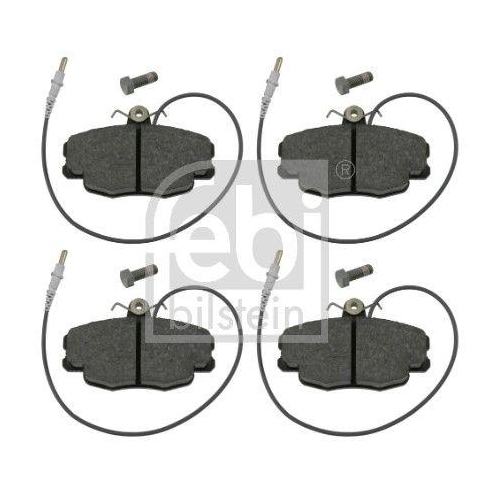 FEBI BILSTEIN Bremsbelagsatz, Scheibenbremse 16369