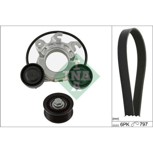 Schaeffler INA Keilrippenriemensatz 529 0552 10