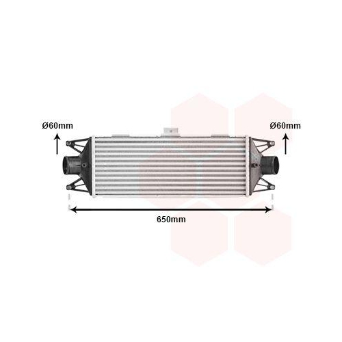 VAN WEZEL Ladeluftk&uuml;hler 28004099