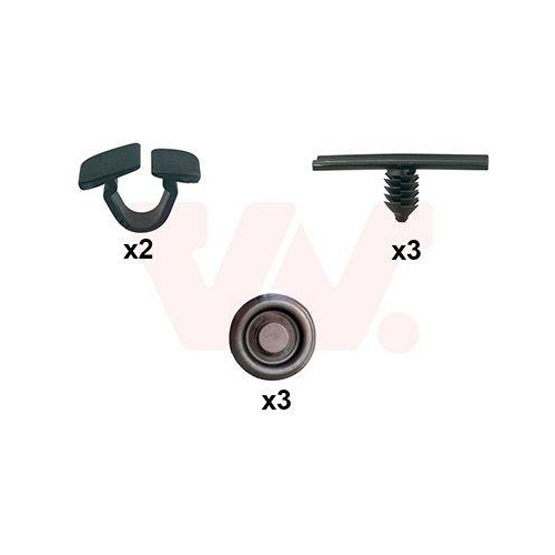 VAN WEZEL Montagesatz, Motorhaube 0374797