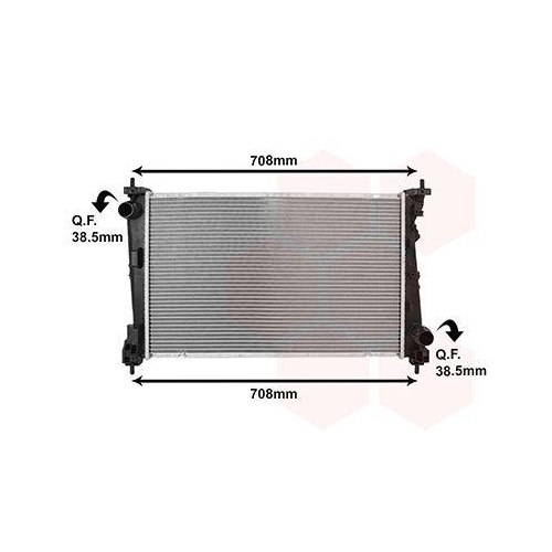 VAN WEZEL K&uuml;hler, Motork&uuml;hlung 17012724