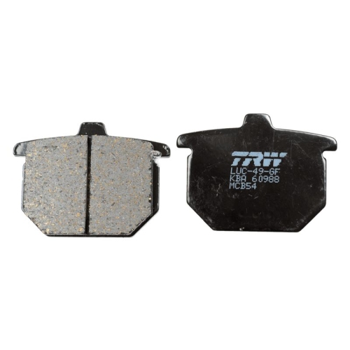 TRW Bremsbelagsatz, Scheibenbremse Organic Allround MCB54