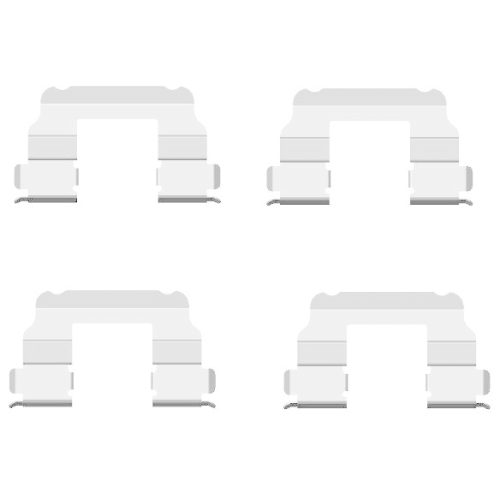 TEXTAR Zubeh&ouml;rsatz, Scheibenbremsbelag 82075500