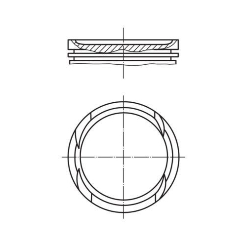 MAHLE Kolben 011 PI 00112 002