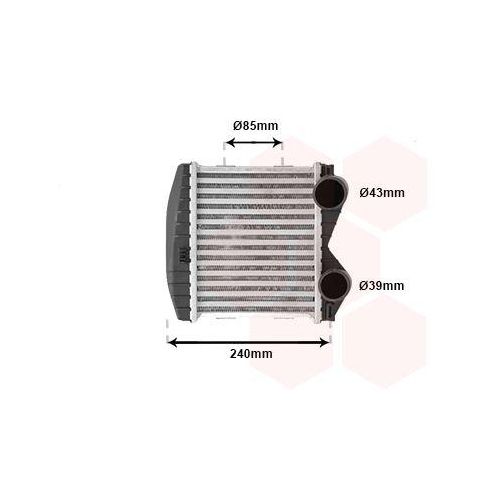 VAN WEZEL Ladeluftk&uuml;hler 29004003