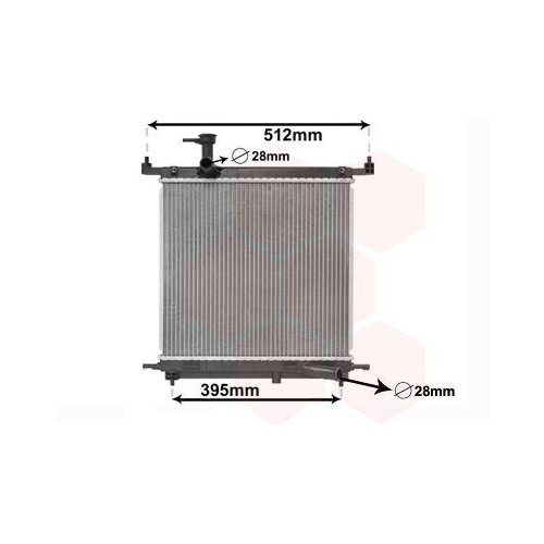 VAN WEZEL K&uuml;hler, Motork&uuml;hlung 13012706