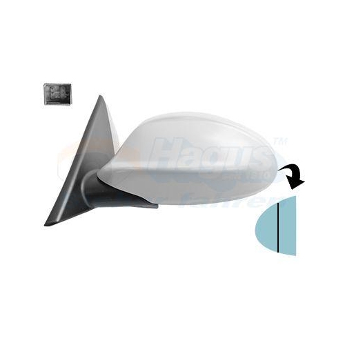 VAN WEZEL Au&szlig;enspiegel * HAGUS * 0657807