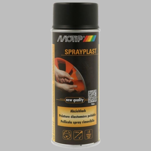 Sprayplast Abziehlack schwarz matt 400ml MOTIP 396519