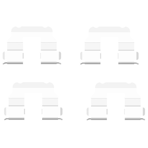 TEXTAR Zubeh&ouml;rsatz, Scheibenbremsbelag 82075600