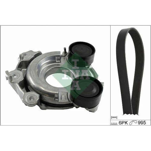 Schaeffler INA Keilrippenriemensatz 529 0563 10