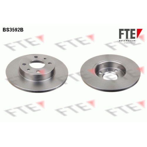 FTE Bremsscheibe COATED RANGE FTE 9082010