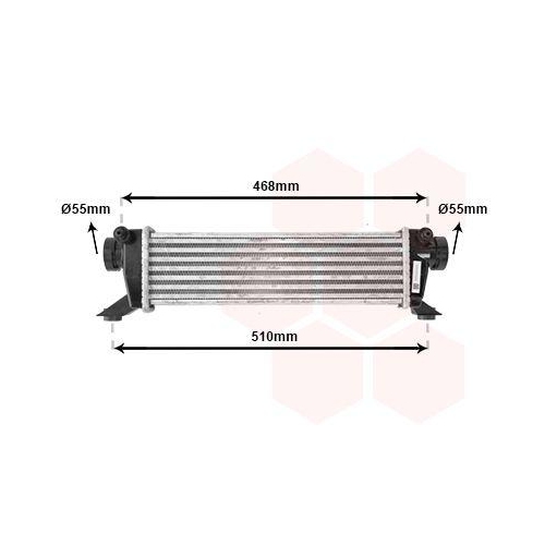 VAN WEZEL Ladeluftk&uuml;hler 30004261