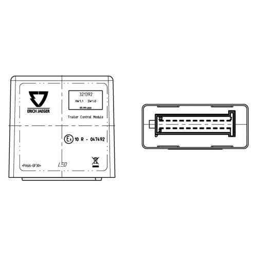 STEUERGER&Auml;T Version Analog Spannung 12 Volt JAEGER 321392