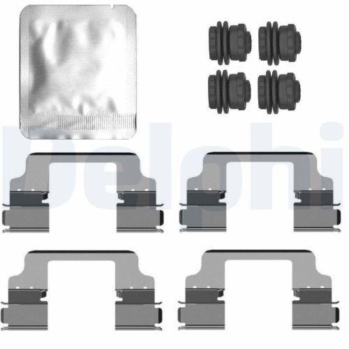 DELPHI Zubehörsatz, Scheibenbremsbelag