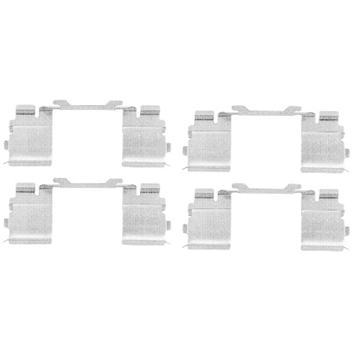 TEXTAR Zubeh&ouml;rsatz, Scheibenbremsbelag 82075900